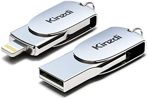 LuokangFan llkkff Computer Computer Storage 128GB USB + 8 PIN sučelje Metalni Twister Flash U disk