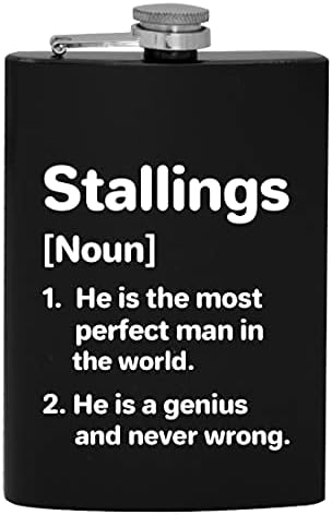 Stalings definicija najsavršeniji čovjek - 8oz Hip tikvica za piće alkohola
