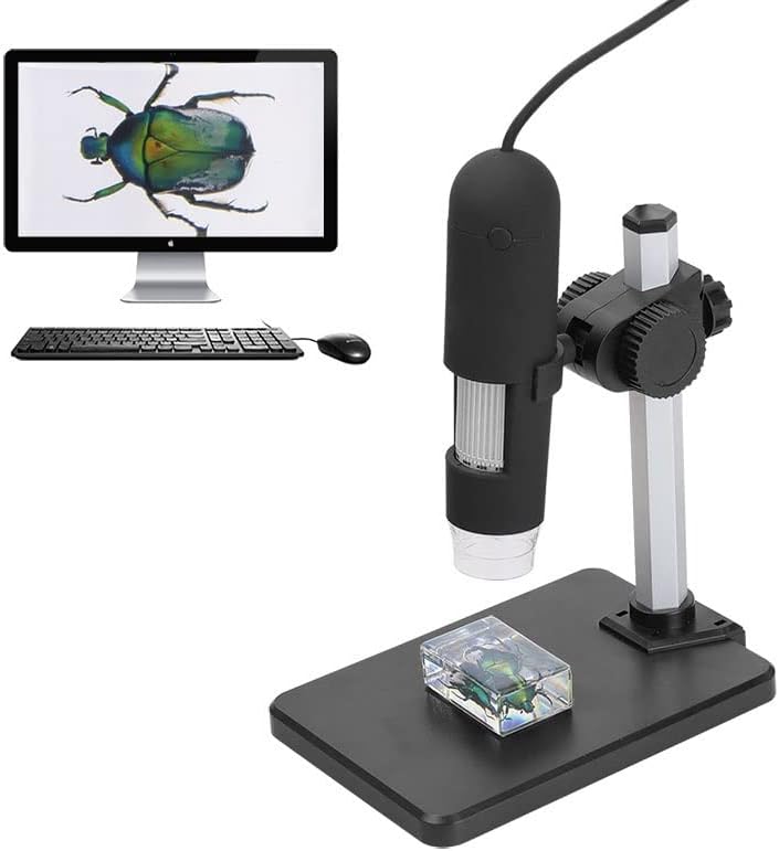 Smicroscope oprema za odrasle 1000x Zoom USB digitalni mikroskop video kamere 8 LED lupa mikroskopski mikroskop