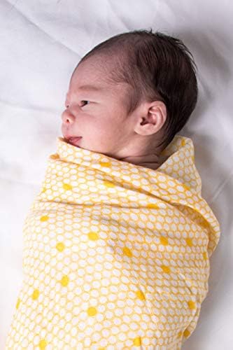 Malabar za bebe certificirani Organski set swaddle pokrivač | Luksuzni pamučni muslinski ćebad za djevojčice