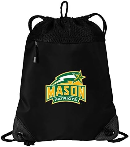 Broad Bay GMU torba za vezice George Mason University cinch paket ruksak jedinstvena mreža & mikrovlakana
