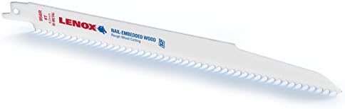 Lenox 1861832 6 TPI bi-Metal klipno drvo i list testere za sečenje metala, 9