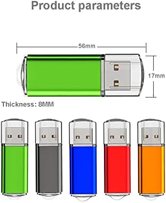 5-ubojni USB fleš pogoni 5 pakovanja 128 MB 256 MB 512 MB 2 GB 4 GB 8 HR 16 GB 32 GB 64 GB Flash Drive