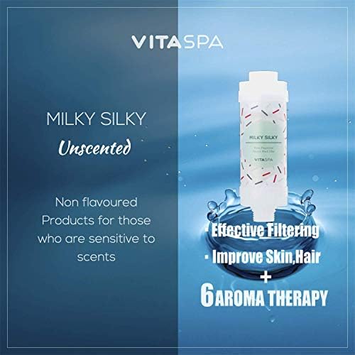 Vitaspa vitamin C Filter za vodu za tuširanje - Exellent Skin & Hair Enhancement, Aroma Therapy, Remove