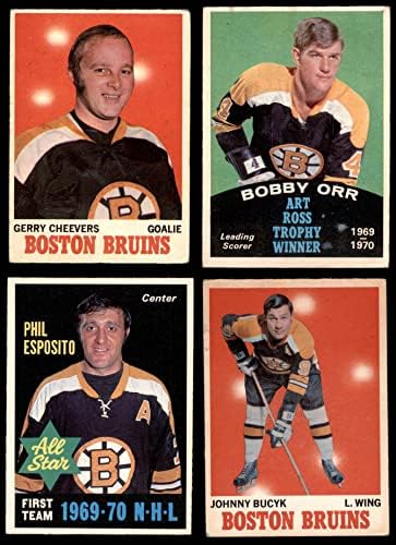 1970-71 O-Pee-Chee Boston Bruins u blizini Team Set Boston Bruins VG + Bruins