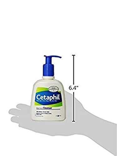 Cetaphil dnevno sredstvo za čišćenje lica za normalnu do masnu kožu, 8 unci