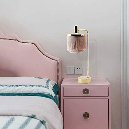 N / A Stolna svjetiljka, metalne bazne stolne lampe s pršnjenim svjetiljkama, elegantna spavaća soba dnevni
