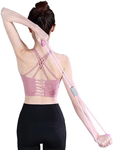 Zukeessj oprema za vježbanje oblika 8 riječi otpornost na fitnes Yoga uže za grudi ekspander za treniranje mišića elastične trake za sportski fitnes u kućnoj teretani