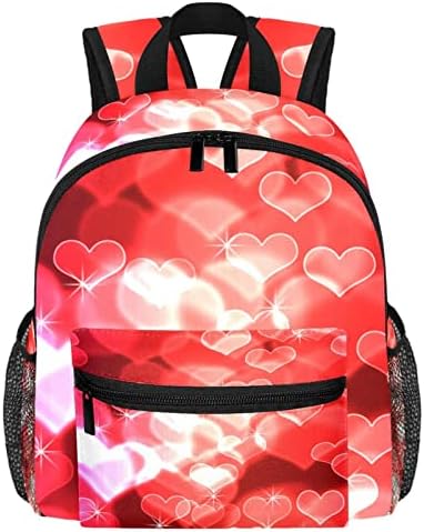 VBFOFBV ruksak za laptop, elegantan putni ruksak casual paketa na ramenu za muškarce, crvena srčana valentina