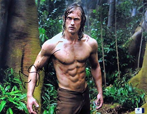 Alexander Skarsgard potpisao potpis 11x14 fotografija legenda o Tarzanu GV852322