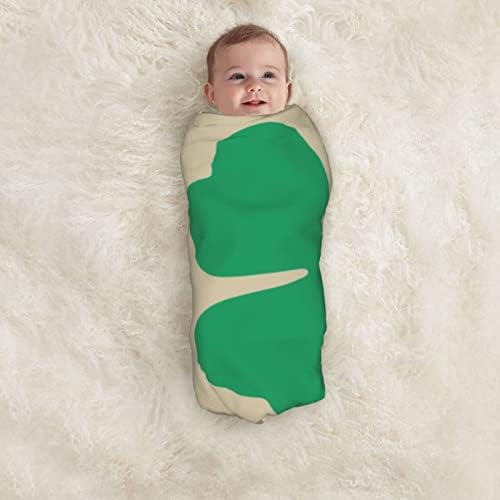 Irska djetelina za bebe pokrivač koji prima pokrivač za novorođenčad novorođenčad swoddy pokrivač