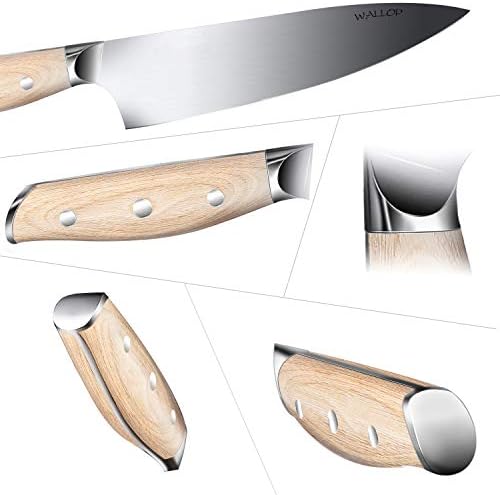 Wallop profesionalni set noža - kuharski nož 8 inčni i rezbarski nož 12-inčni njemački 1.4116 HC nehrđajući čelik