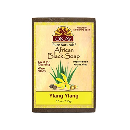 U redu | afrički crni sapun sa Ylang ylangom / za sve tipove kože / čisti i ljušti | hrani i liječi