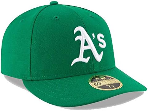 New Era Oakland Athletics niskog profila 59Fifty opremljeni putni šešir