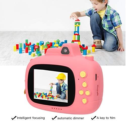 Jiawu dječija kamera, Video kamera Mini Prednji / Zadnji Dual Shot Digitalni 2.4 inčni elektronski poklon HD za snimanje fotografija za snimanje video zapisa