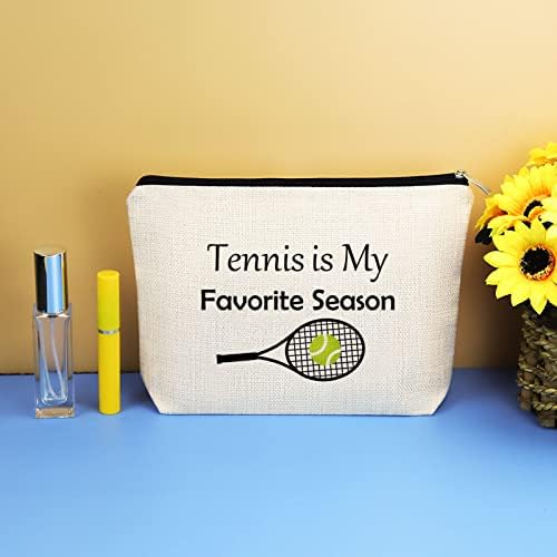 Ljubitelji tenisa teniski pokloni za djevojčice žene šminke kozmetičke torbe teniser pokloni tenis djevojka poklon tenis tematski poklon Božić rođendan Matura poklon za nju ljubitelji tenisa prijatelji putna torbica
