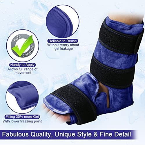 REVIX XL led za koljena omotajte se oko cijelog pakovanja leda za koljena i gležanj za ozljede za višekratnu upotrebu