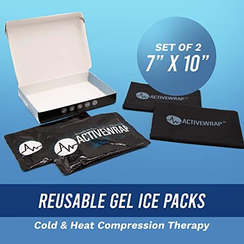 ActiveWrap HIP pakovanje ledenog paketa sa vrućim i hladnim paketima - zamjena u zdjeličkoj boli - jedna veličina
