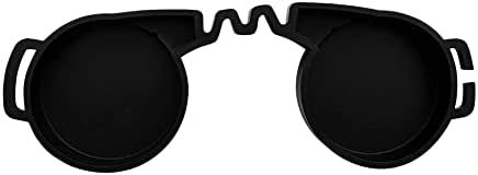 42-43mm Dvogledna Rainguard/okular/poklopac okulara/zaštita od prašine/kapa za zaštitu očiju gumena Crna,