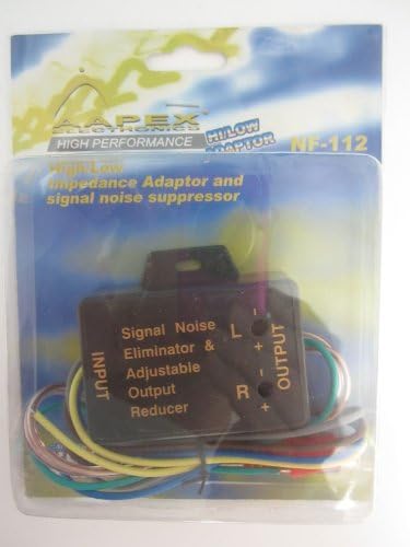 AAPEX NF-112 Hi / niski impedancijski adapter i signalni zvuk supresor automobila Audio Audio