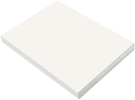 Prag građevinski papir, bijeli, 12 x 18, 100 listova i građevinski papir, bijeli, 9 x 12, 100 listova