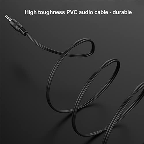Žičane slušalice, 3,5 mm utikač za uklanjanje buke začuvanje stereo igre za igre za računarski telefon