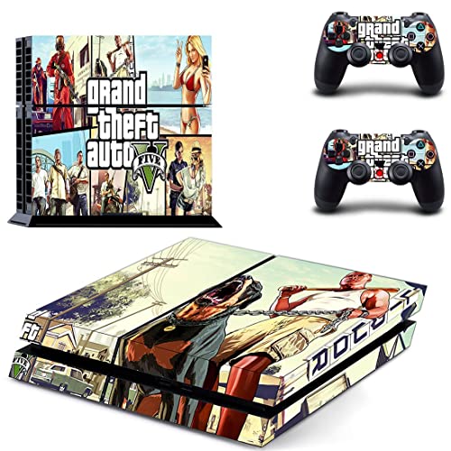 Za PS4 normalne igre Grand GTA Theft i auto PS4 ili PS5 skin naljepnica za PlayStation 4 ili 5 konzolu