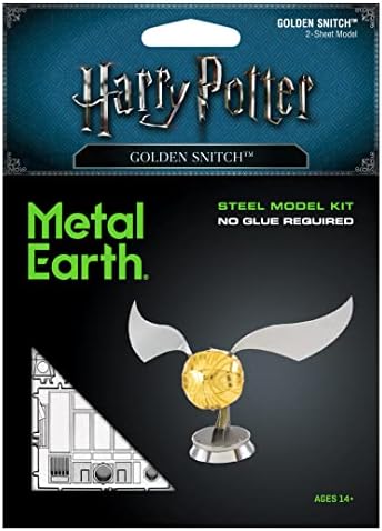 Fascinacije Metal zemlja Harry Potter Golden Snitch 3d metalni model Kit