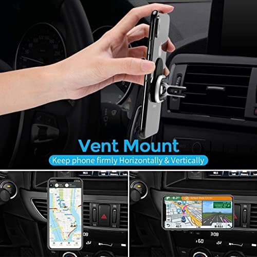 Boxwave Car Mount kompatibilan sa Blu Z4 Music - Mobile Handgrip Auto nosač, prst mobilni nosač automobila za Blu Z4 Muzika - Metalno srebro