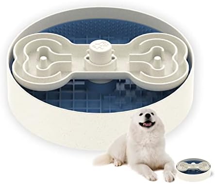 Prostirka za lizanje pasa puzzle Feeder i zdjela za psa sporo Feeder, savršena za hranu, poslastice,