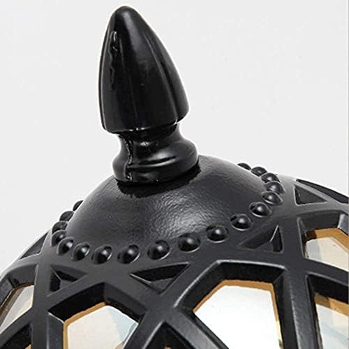 Latest Factory Price European Style Retro Villa Courtyard Outdoor Porch Wall Light Glass Ball Terrace Balcony Waterproof Victoria Wall Lights E27 Aluminum Sconce Metal Lighting Fixtures Home Decorate