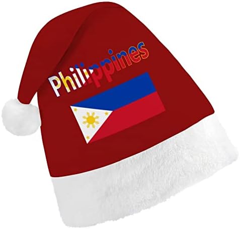 Zastava Filipina Božić kape Bulk odrasle kape Božić šešir za odmor Božić potrepštine