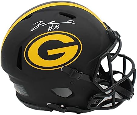 Za'darius Smith potpisao Green Bay Packers Speed Authentic Eclipse NFL kacige sa autogramom NFL kacige