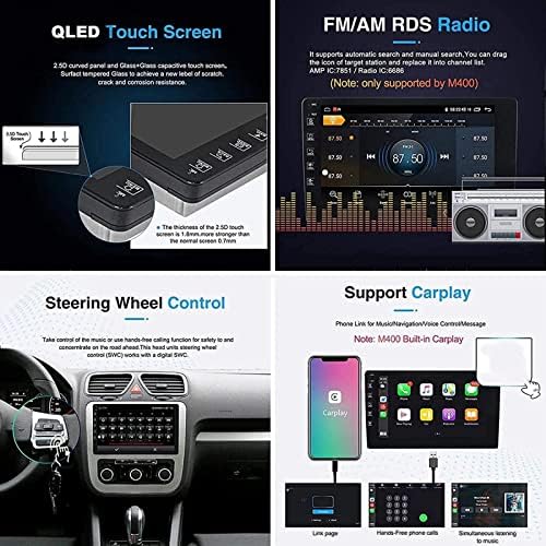 9-inčni GPS stereo glavna jedinica radio multimedija za B-MW 1 seriju 2008-2012, Android 10.0 GPS-navigacija, Bluetooth / radio / FM / RDS / DSP / SMANJENJA kamera