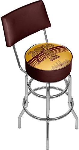 NBA Cleveland Cavaliers Chamipons Chrome barska stolica sa leđima, vino / zlato, jedna veličina