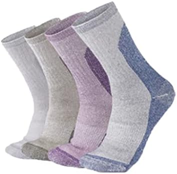 Geltdn 4 para vunene čarape za muškarce Žene Topli planinarski jastuk Unisex Socks Planinarstvo Skijaške sportske čarape)
