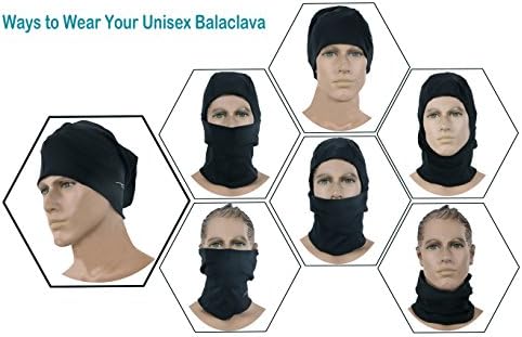 TRAILSIDE SUPPLY CO.Balaclava maska za lice za muškarce žene, skijaška maska za cijelo lice hauba taktički