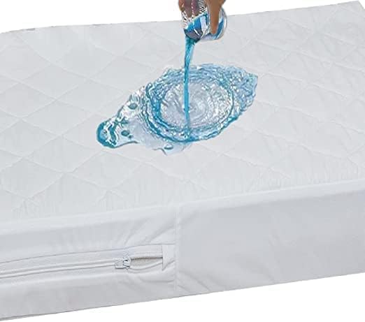 Vodootporni prekrivani krevetić sa madracem zaštitnika 6 strana pogodna vodootporna jastuka za mekanu debelu apsorbentnu