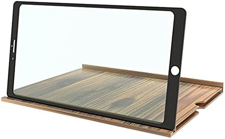 TFIIEXFL 3X 4X 12 inčni drveni zrno horizontalni i vertikalni ekran dvostruke namjene uvećač ekrana za mobilni telefon 3D video lupa