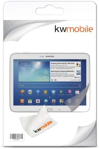 kwmobile zaštitnik ekrana kompatibilan sa Samsung Galaxy Tab 3 10.1 P5200/P5210 - Anti-Scratch, Anti-otisak prsta, mat Film za ekran za Tablet