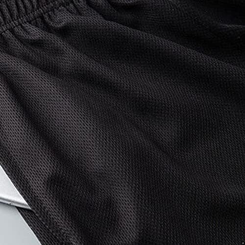 YHong muški 2pcs nogometne košarkaške dresove majice i elastične pojaseve kratke hlače Sportwear Set Activewear