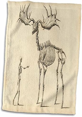 3D ružin otisak fosila MAN-a VS ELK Sciech Sketch TWL_203721_1 ručnik, 15 x 22