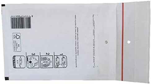 5 bijele koverte sa mehurićima 16,5 x 10 cm