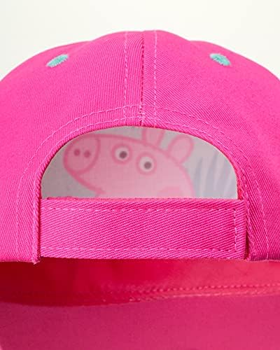 HASBRO PEPPA svinjska kapa - Djevojke Peppa svinjska zakrivljena brana Snap-Back Hat