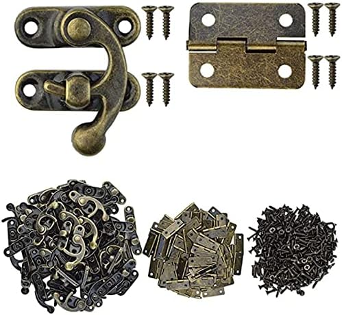 Ritee 40 setovi drevne dong-ove zglobne šarke, male i lijepe, pogodne za kutije za nakit, kuće za lutke,