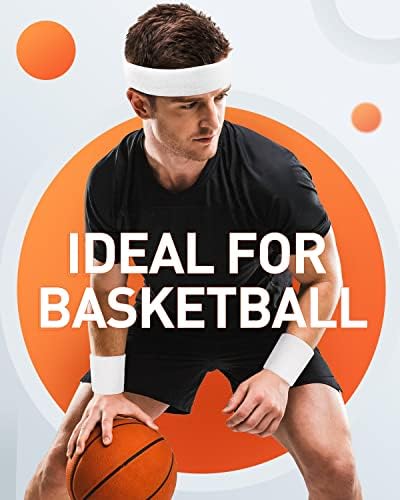 Tanluhu Sweatbands Sport Headbands/narukvice za vježbanje, Vježba, tenis, košarka , trčanje-frotir