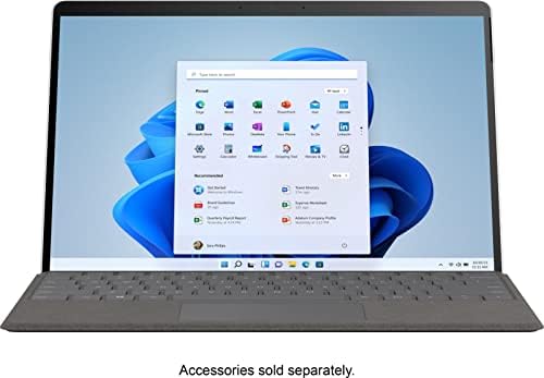 Microsoft Surface Pro X, 13 PixelSense ekran osetljiv na dodir, Sq1, 8GB memorije, 256GB SSD, Qualcomm Adreno 685 GPU, Windows 10 Pro, E8A-00001, Platinum