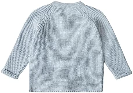 Stelllou & Friends Pleteni Baby Cardigan | Unisex fino pleteni džemper za novorođenčad, bebe i delile