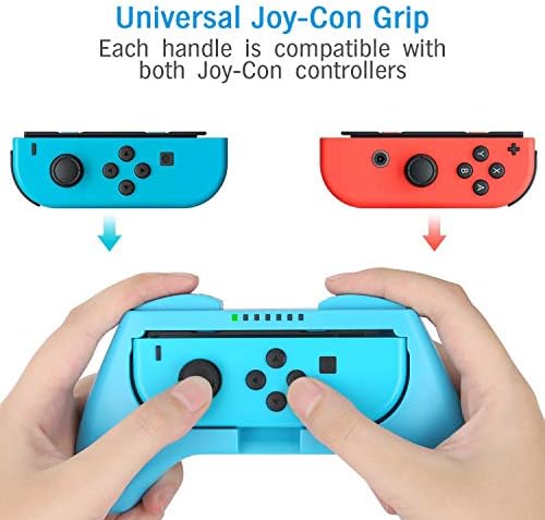 Heystop Nintendo Switch Joy-Con Grip, Igra otporna na habanje Regulator za ručicu Case Clugh CIT za Nintendo prekidač Joy-Con