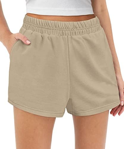 Autometet ženske zveške kratke hlače Atletski kratke hlače za visoke struke Ležerne prilike sa dnevnim boravke trčanje s vježbama Skraćeno ljetni moda 2023